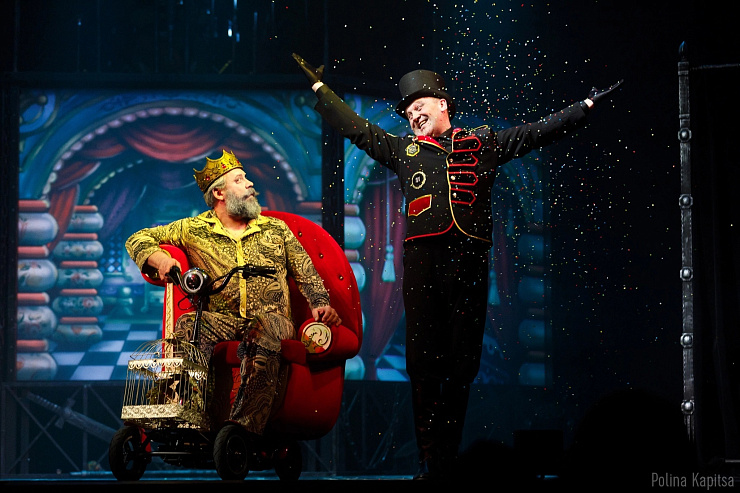 12 мая впервые на сцене дворца искусств – мюзикл для всей семьи «Иван Царевич и Серый Волк» от Московского театра РОСТА