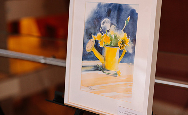 В ДИ «Нефтяник» проходит выставка акварельных работ