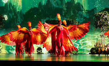 В дни новогодних праздников зрителям было представлено яркое театрализованное представление «Конёк-Горбунок», созданное по мотивам известной сказки Петра Ершова